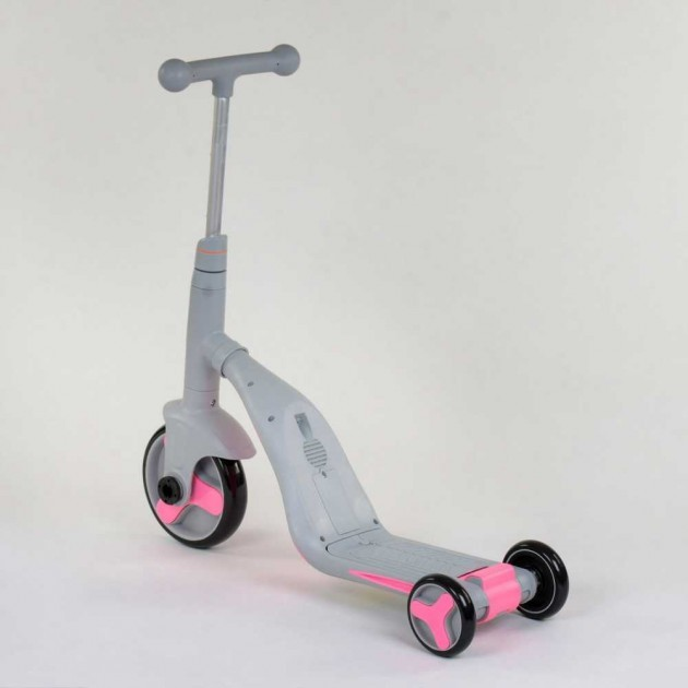 Самокат 3в1 JT 90601 Best Scooter, самокат-велобег-велосипед, свет, 8 ...