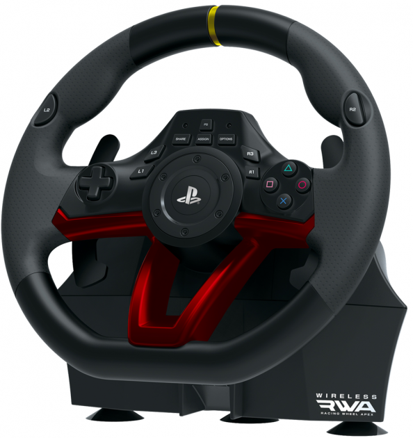 Комплект (кермо, педалі) Hori Racing Wheel Apex Controller для PS5/PS4 та PC (PS4-142E) [64252] - зображення 2