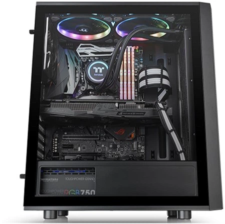 Корпус Thermaltake Versa J25Tempered Glass RGB Edition Black (CA-1L8-00M1WN-01) - зображення 16