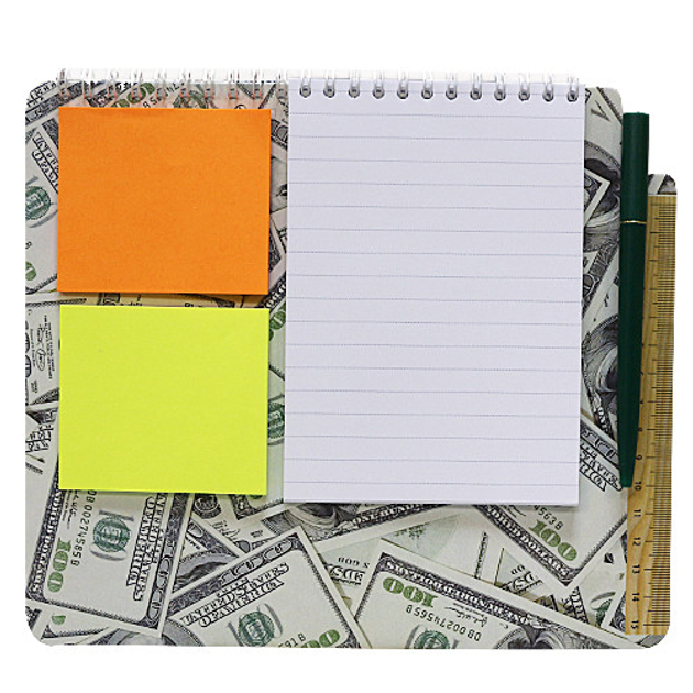 Блокнот-планшет Старт-98 Note Pad Post-It Доллар со стикерами – фото ...