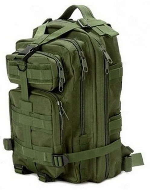 Рюкзак тактический военный 45 литров Зеленый - изображение 1