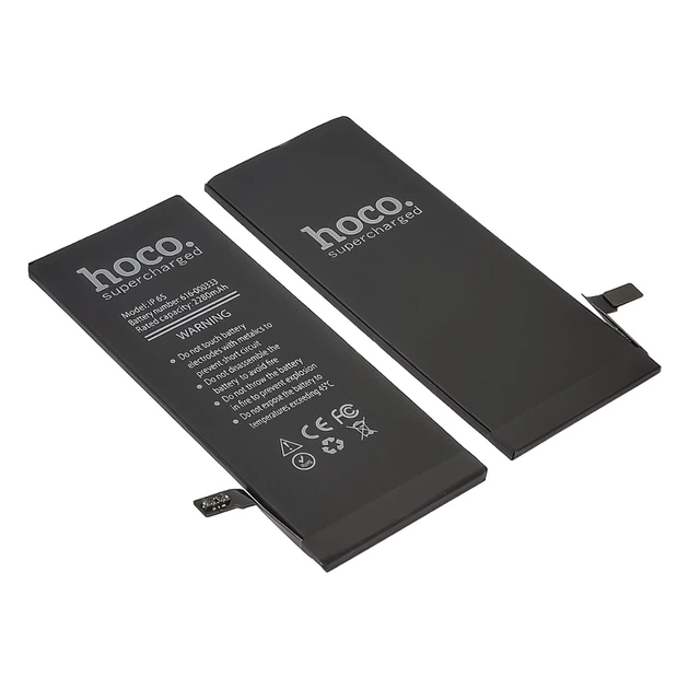 Акумулятор Hoco для Apple iPhone 6S, посилений (2280mAh) - зображення 4