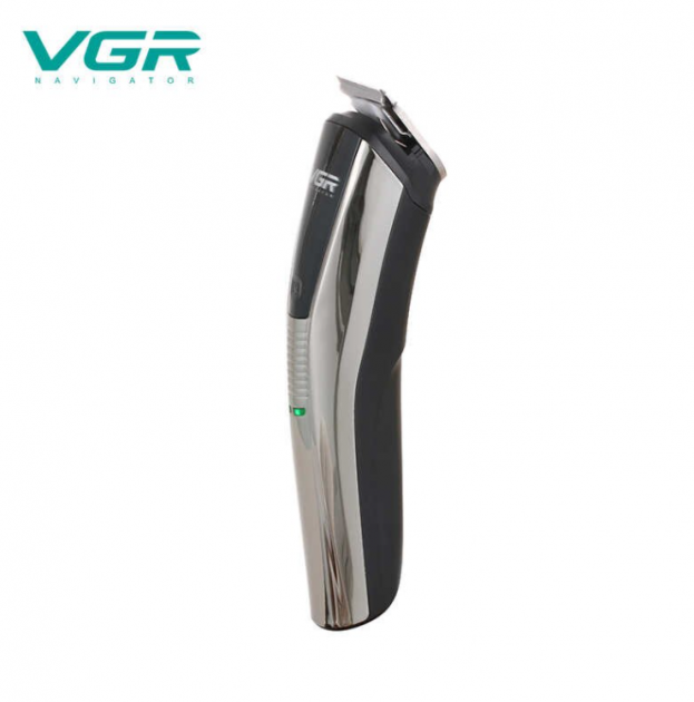Беспроводная машинка для стрижки волос и триммер 6 в 1 VGR V-029 Professional аккумуляторная 10 Вт набор для стрижки бороды носа и тела USB зарядка влагозащита - изображение 3