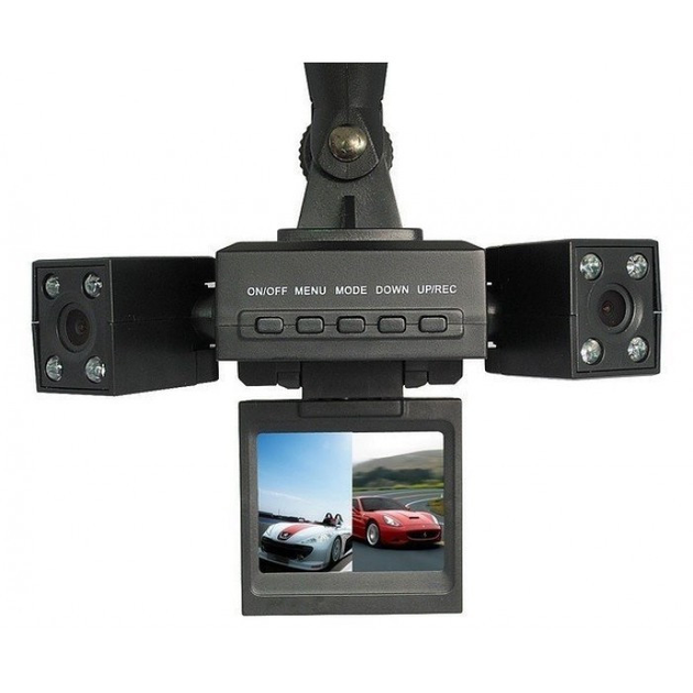 Автомобильный видеорегистратор на две камеры Two Camera Car Dvr – фото ...