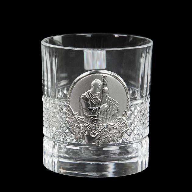 Сет для виски Boss Crystal «Казаки», графин, 4 стакана - Фото 2 Сет для виски Boss Crystal «Казаки», графин, 4 стакана - зображення 2