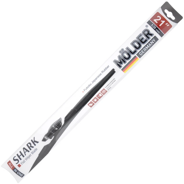 Бескаркасная щетка Molder SHARK 21/530мм STM01117 - изображение 5