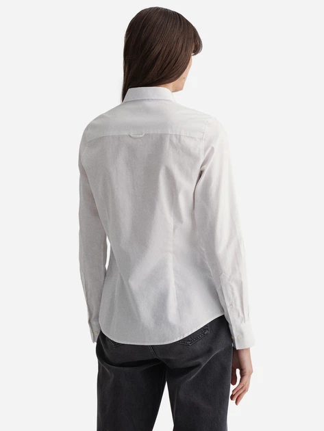 Koszula GANT Solid Stretch Broadcloth 4350022 38 Biały (7325702186566) - obraz 2