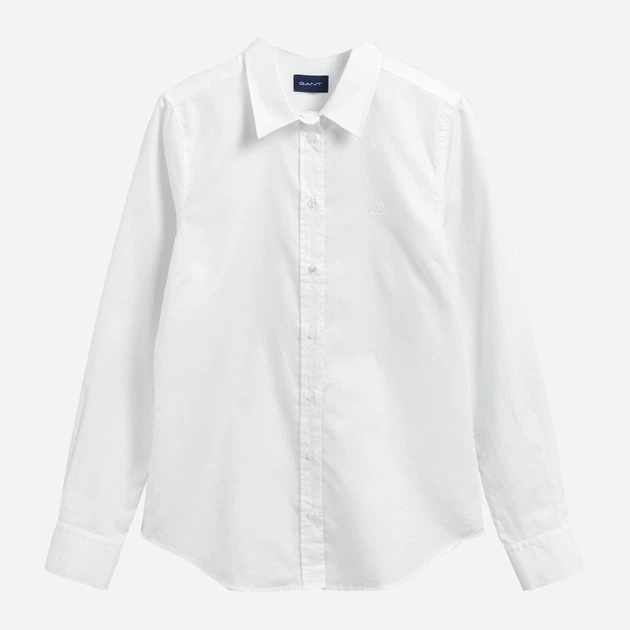 Koszula GANT Solid Stretch Broadcloth 4350022 38 Biały (7325702186566) - obraz 3