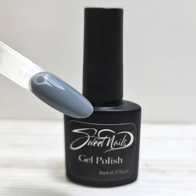 Гель лак для ногтей серый №160 8мл Sweet Nails от продавца: MkCrystal ...