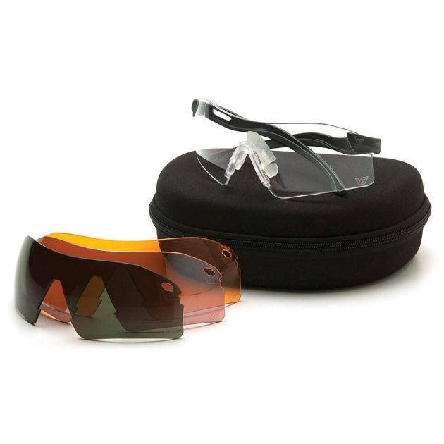 Тактичні окуляри зі змінними лінзами Venture Gear Drop Zone 4 змінних лінзи - зображення 1