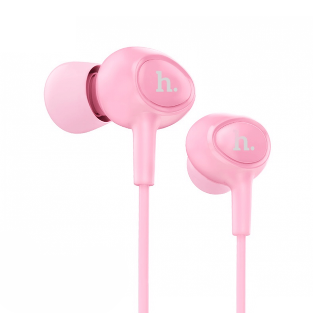 Наушники Hoco M3 Universal Earphone Pink - изображение 3