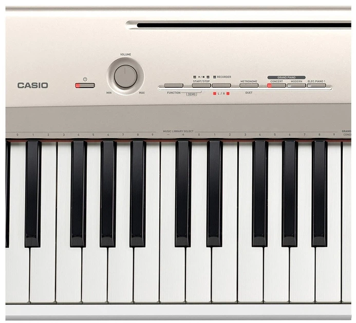 Цифровое пианино Casio PX-160GD Gold – фото, отзывы