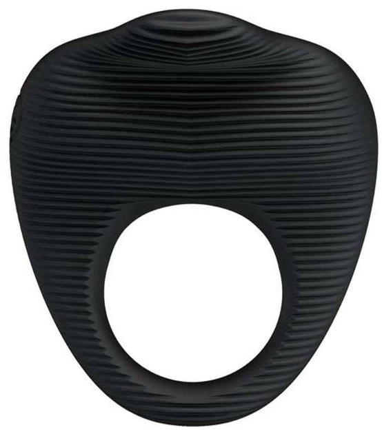 Ерекційне кільце з вібрацією Pretty Love Thimble колір чорний (19046005000000000) - зображення 2