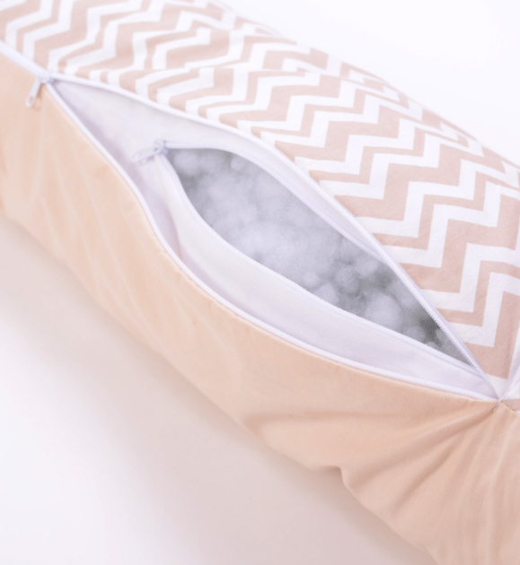 Подушка для кормления Baby Veres Comfort Long zigzag beige 170х52 см 302.01.1 - изображение 4