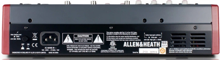 Микшерный пульт Allen&Heath ZED10FX - изображение 5
