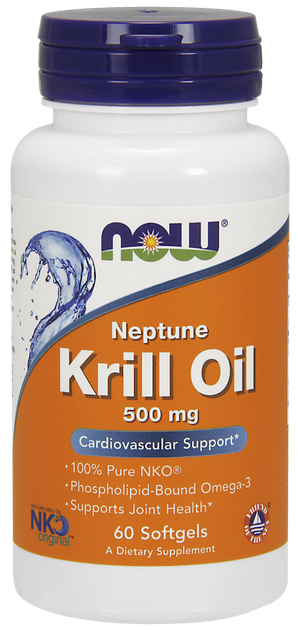 Олія кріля Krill Oil Neptune Now Foods 500 мг 60 капсул (NF509) - Фото 2 Олія кріля Krill Oil Neptune Now Foods 500 мг 60 капсул (NF509) - зображення 2