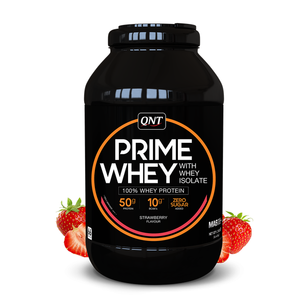 Протеин PRIME WHEY QNT клубника 2 кг (QN082) - изображение 2