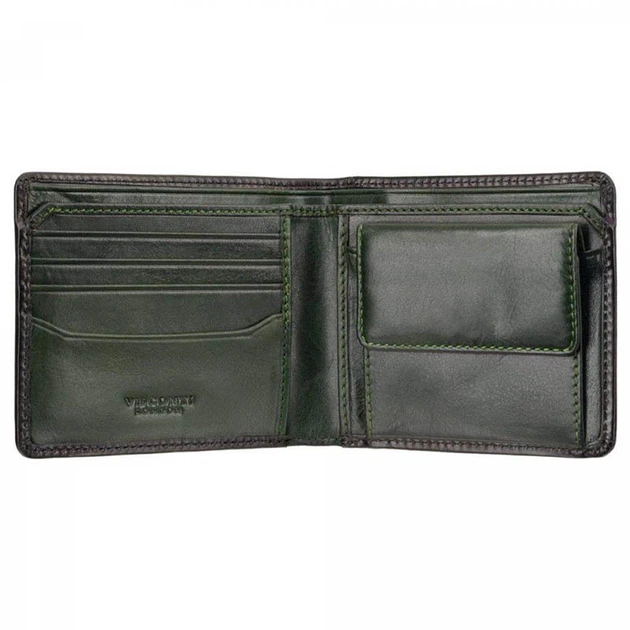 Портмоне мужское кожаное Visconti Arthur c RFID Burnish Green (AT60 GREEN) - изображение 3