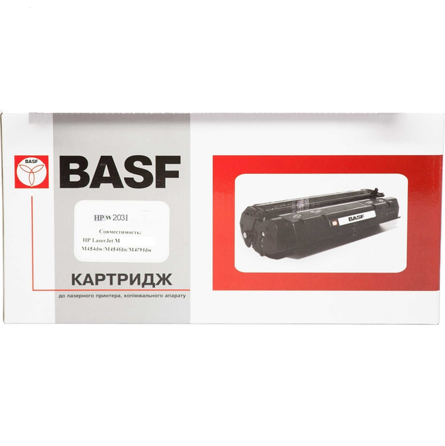 Картридж для HP Color LaserJet Pro M454, M454dn, M454dw BASF 415X без ...