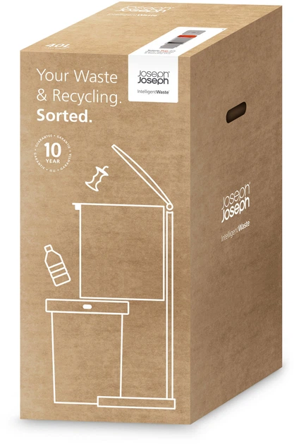 Органайзер для сміття Joseph Joseph Totem Pop stone 40 л (5028420001723) - зображення 16