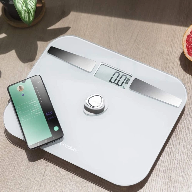 Waga podłogowa Cecotec Precision EcoPower 10200 Biała (4254) - obraz 6