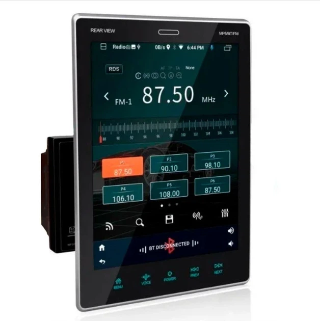 Автомагнітола 2 DIN CML PLAY PI-908 XPRO вертикальний екран 9.5 ANDROID 2/16Gb USB AUX BT чорний (42115-PI-908_4780) - изображение 3