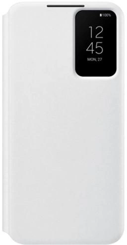 Акція на Чохол-книжка Samsung Smart Clear View Cover для Samsung Galaxy S22+ White (EF-ZS906CWEGRU) від Rozetka