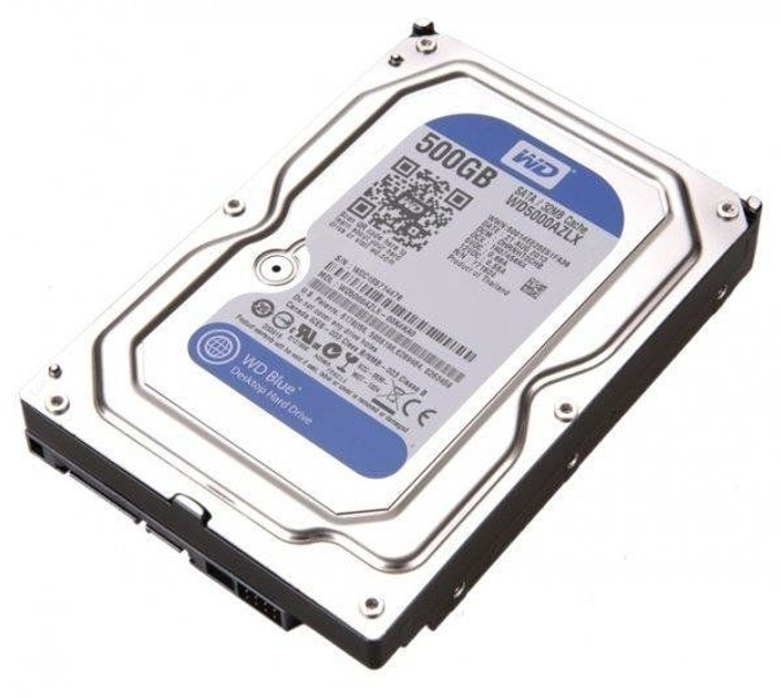 Жесткий диск Western Digital Blue 500GB 7200rpm 32MB SATAIII ...