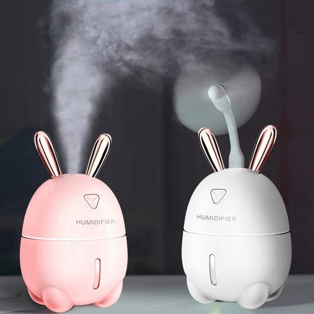 Увлажнитель воздуха мини арома диффузор RGB USB H2O Rabbit - изображение 1