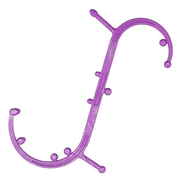 Ручной массажер (массажный крюк, палка) Body Back BUDDY Purple (США ...