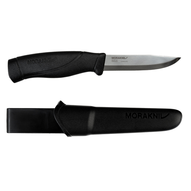 Нож Morakniv Companion Heavy Duty Black нержавеющая сталь (13158 /13159) - изображение 1