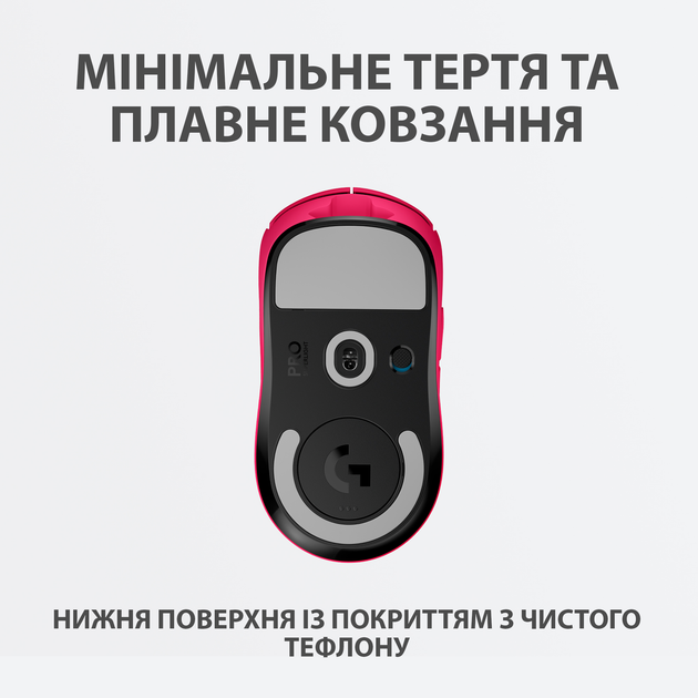 Миша Logitech G Pro X Superlight Wireless Magenta (910-005956) - зображення 6