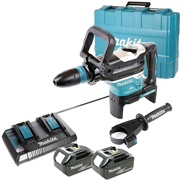 Перфоратор акумуляторний Makita DHR400PT2 - зображення 1