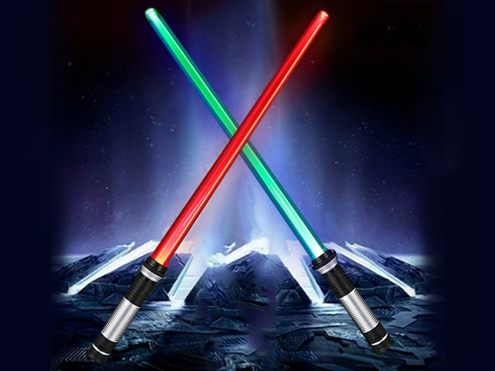 Меч Джеда BauTech Світлодіодний із Зоряних війн Star Wars. Комплект 2шт. Мультицвіт (1009-866-00) - зображення 1