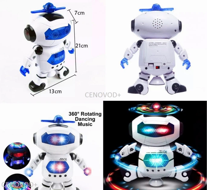 Танцюючий світиться інтерактивний робот Dancing Robot - Фото 2 Танцюючий світиться інтерактивний робот Dancing Robot - зображення 2