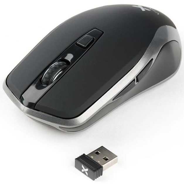 Миша Vinga MSW-909 Silent Wireless Black/Grey - зображення 4