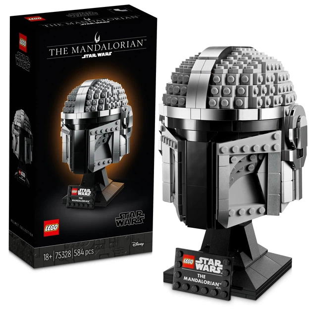 Zestaw klocków LEGO Star Wars Hełm Mandalorianina 584 elementy (75328) - obraz 2