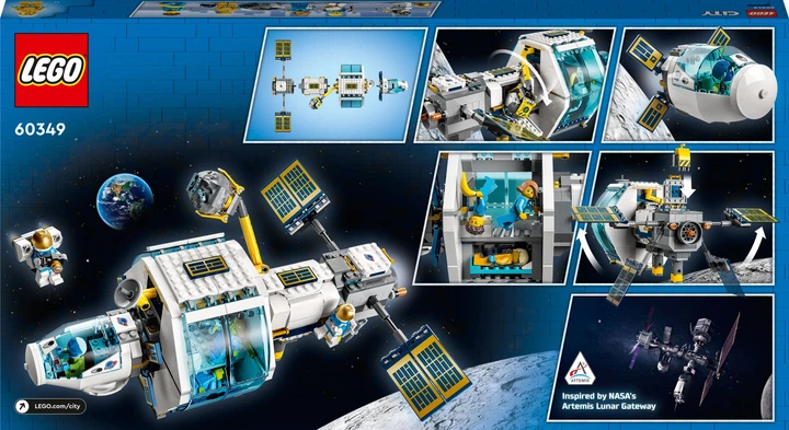 Конструктор LEGO City Space Місячна космічна станція 500 деталей (60349) - зображення 10
