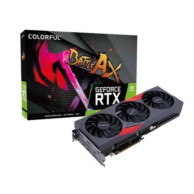 Видеокарта Colorful RTX 3050 8Gb NB EX-V (GeForce RTX 3050 NB 8G EX-V) - Фото 5 Видеокарта Colorful RTX 3050 8Gb NB EX-V (GeForce RTX 3050 NB 8G EX-V) - изображение 5