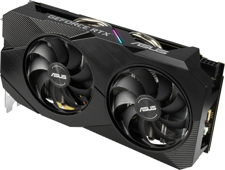 Видеокарта Asus PCI-Ex GeForce RTX 2060 Dual EVO OC Edition 12GB