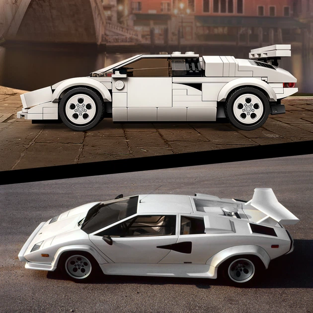 Zestaw klocków LEGO Speed Champions Lamborghini Countach 262 elementy (76908) - obraz 5