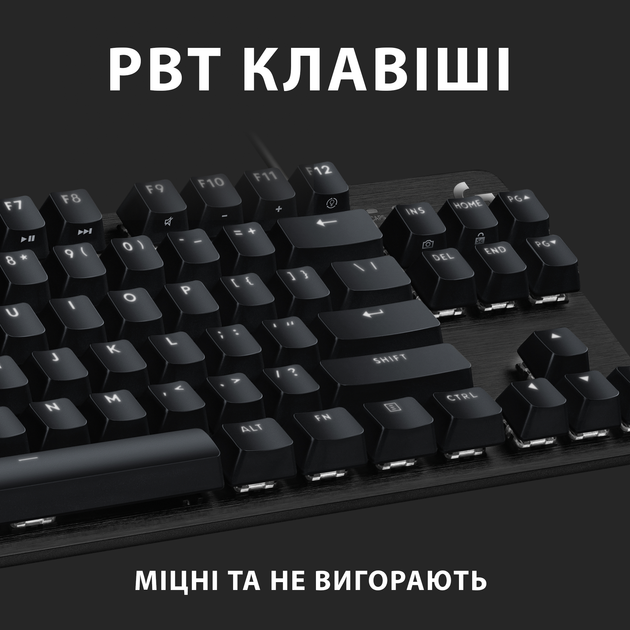 Клавиатура проводная Logitech G413 TKL SE Mechanical Tactile Switch USB Black UA (920-010446) - изображение 3