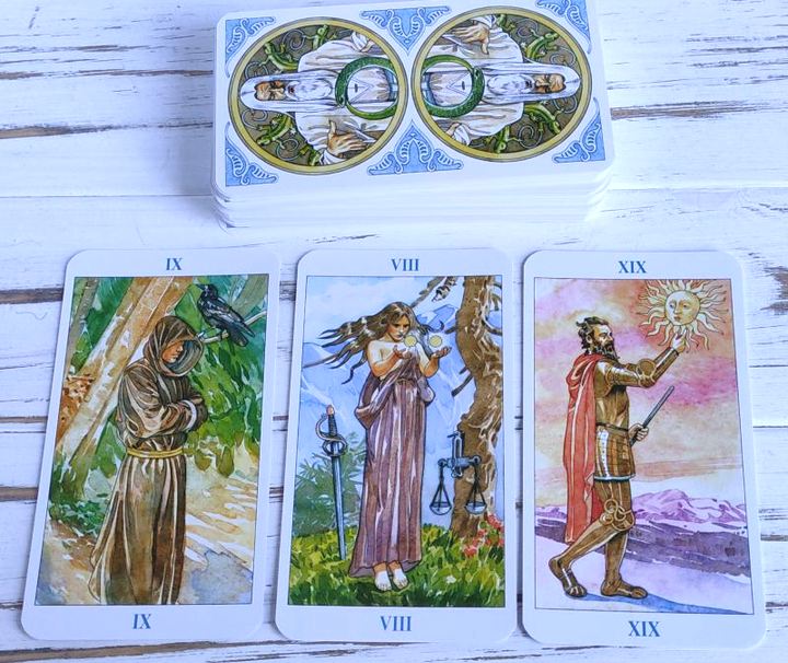 Колода таро 78 волшебников The Sorcerers Tarot ЭтноМа - Фото 3 Колода таро 78 волшебников The Sorcerers Tarot ЭтноМа - изображение 3