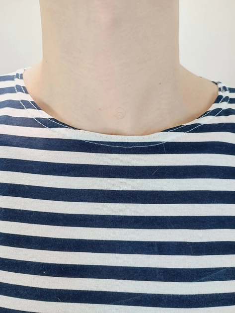 Тельняшка-футболка мужская 48 Темно-синяя (66229114-1) - изображение 2
