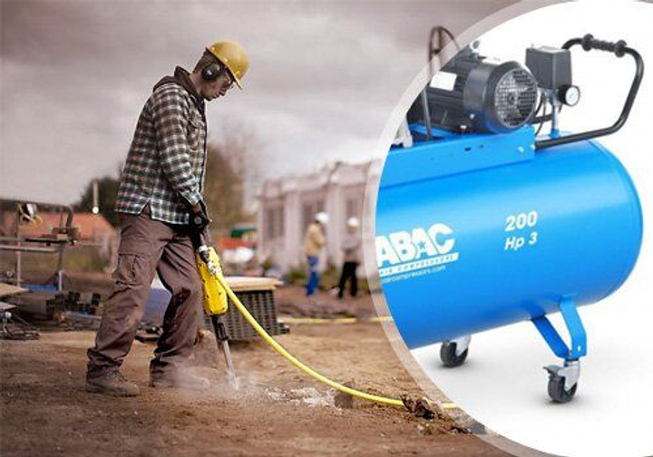Компрессор воздушный ABAC PRO A49 200CT4 (200 л) - изображение 2