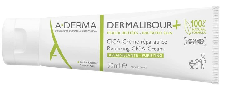 Відновлювальний крем A-Derma Dermalibour+ 50 мл (3282770144291) - зображення 2