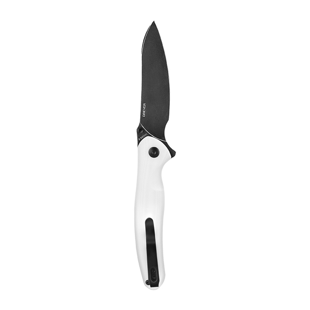 Нож Olight Oknife Drever рукоять G10, сталь N690, LE белый (2370.35.16) - зображення 2