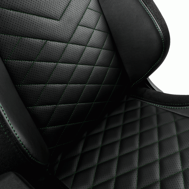 Кресло для геймеров Noblechairs EPIC Black/Green экокожа Черный с зеленым - изображение 4