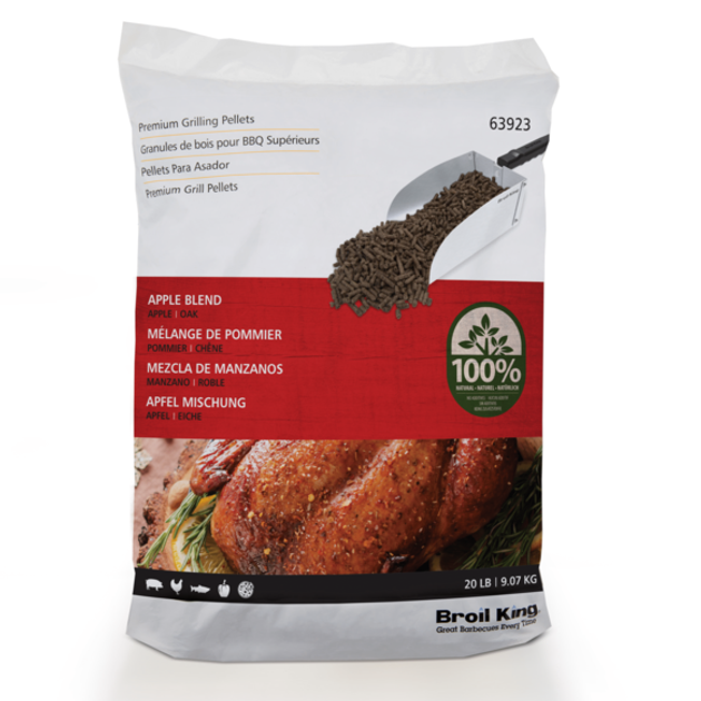 Пеллеты для гриля APPLE BLEND, Broil King 9 кг 63923 – фото, отзывы ...