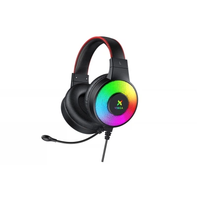 Навушники Vinga HSCU-100 Gaming LED Black (HSCU-100) - Фото 4 Навушники Vinga HSCU-100 Gaming LED Black (HSCU-100) - зображення 4